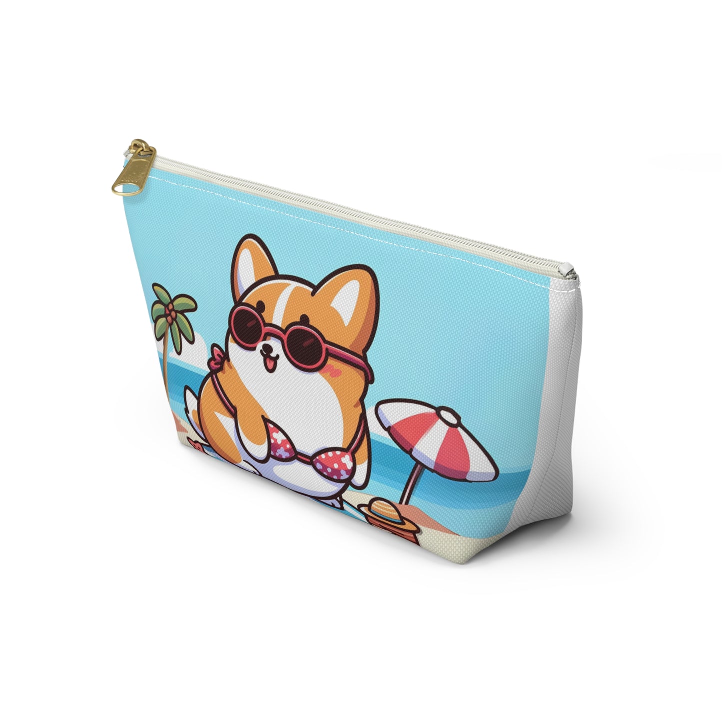 Summer Corgi Pouch